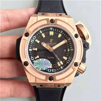   HBBV6厂宇舶王者至尊系列4000M潜水王超级大怪兽731.OX.1170.RX腕表
