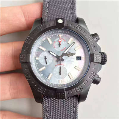   GF  百年灵美军专用定制版复仇者Breitling USA military avenger II carbon fiber