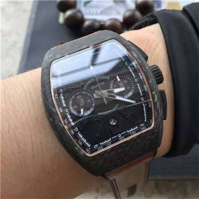   LE  法穆兰VANGUARD系列V45 SC DT BLACK PXL黑面腕表