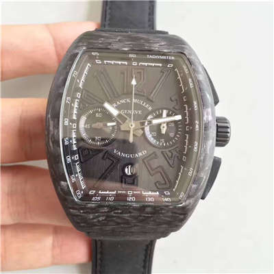 视频评测LE  法兰克.穆勒Franck Muller NEW SARATOGE系列V 45 CC DT BLACK PXL腕表