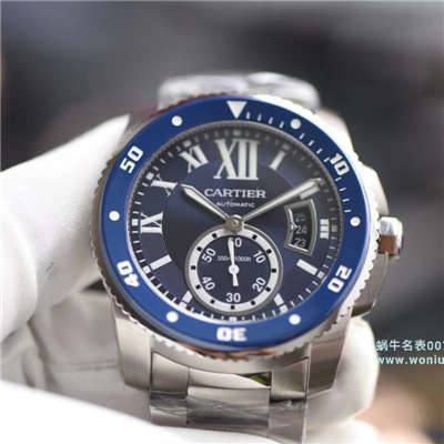   JF  卡地亚卡历博/卡利博CALIBRE DE CARTIER 系列WSCA0011腕表钢带款