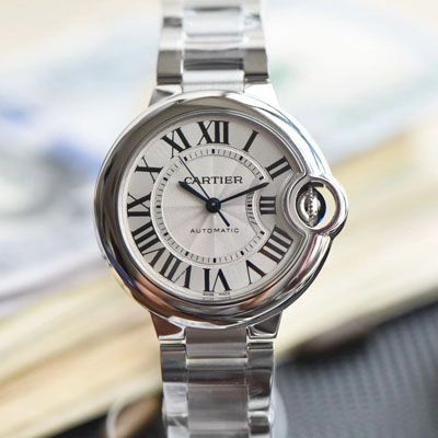 视频评测V6厂6K蓝气球076机芯  卡地亚蓝气球女装手表33MM和36毫米W6920071、W6920046